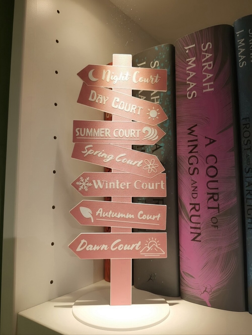 ACOTAR Display Sign For Bookcase